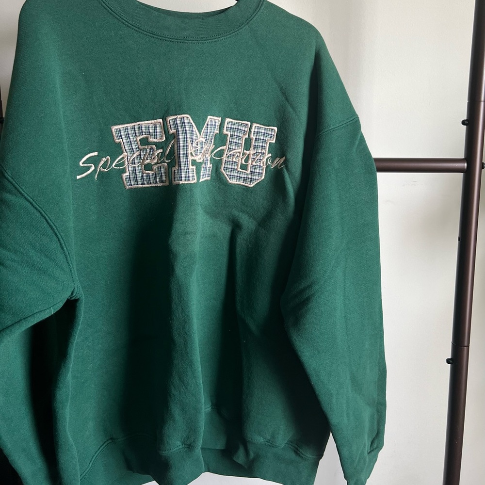 Oversized EMU Crewneck Sweatshirt